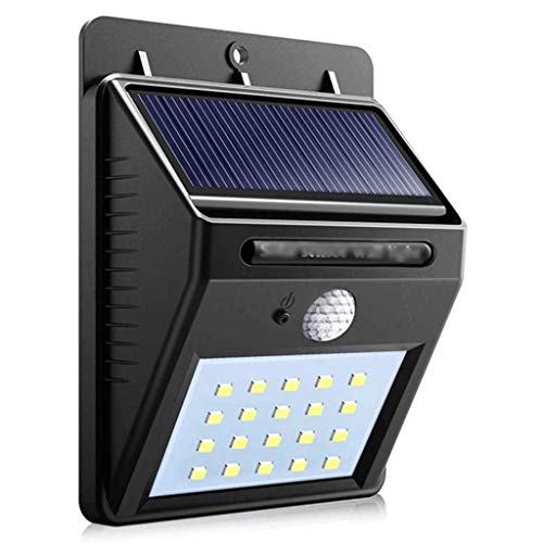 Induction du corps humain pour un éclairage solaire de sécurité autonome