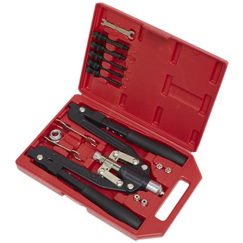 Kit de rivetage Sealey AK39602 pour rivets et écrous filetés