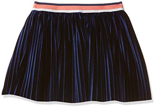 Image of miniklub Baby Knee Length Woven Cotton Skirt (Blue Color)