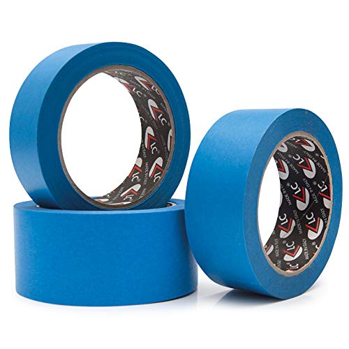 Nastro adesivo crespato Blu 19x50 - confezione da 6 rotoli