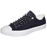  Converse Unisex-Erwachsene Chuck Taylor All Star II Shield OX Sneaker, Blau (Dunkelblau/Weiß Dunkelblau/Weiß), 37 EU