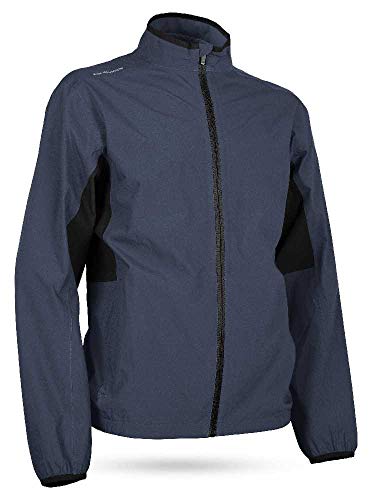 Sun Mountain 2019 Men's Monsoon Golf Jacket Navy-Black X-Large