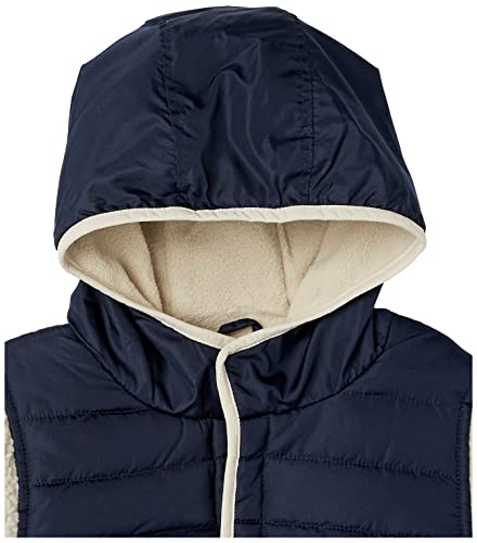Image of LONDON FOG Boys' Hooded Pull on Winter Coat, Soft Fleece and Puffer Jacket