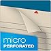 TOPS Docket Writing Tablet, 5 x 8 Inches, Perforated, Assorted Colors: Orchid, Ivory, Blue, Narrow Rule, 50 Sheets per Pad, 6 Pads per Pack (99601)