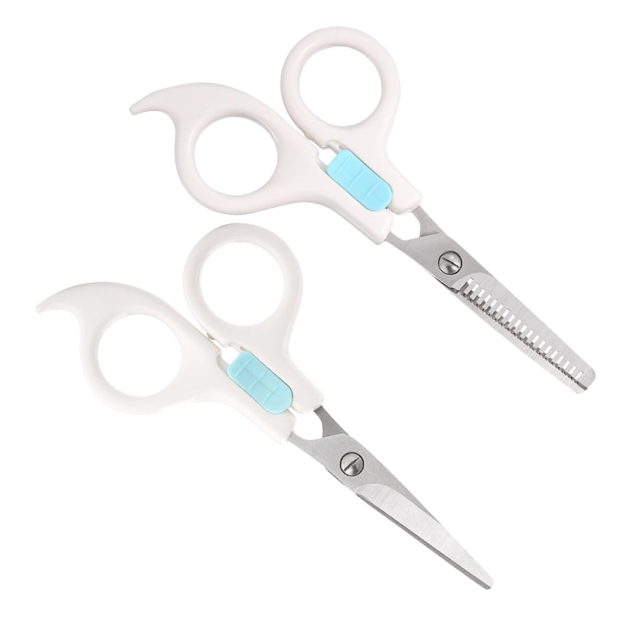 Beaupretty 4piezas Cortadores De Pelo Para Tijeras De Pelucero Tijeras De Entresacar De De Peluquería Para Casa