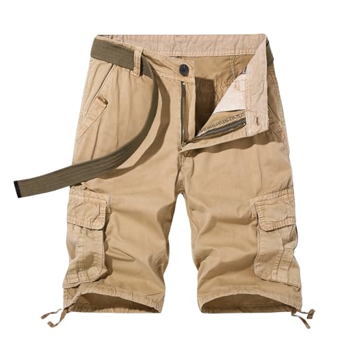 Mens Summer Casual Athletic Shorts Knitted Plaid Work Out Shorts Gym for Men for Hiking Tactical Camping Travel Black