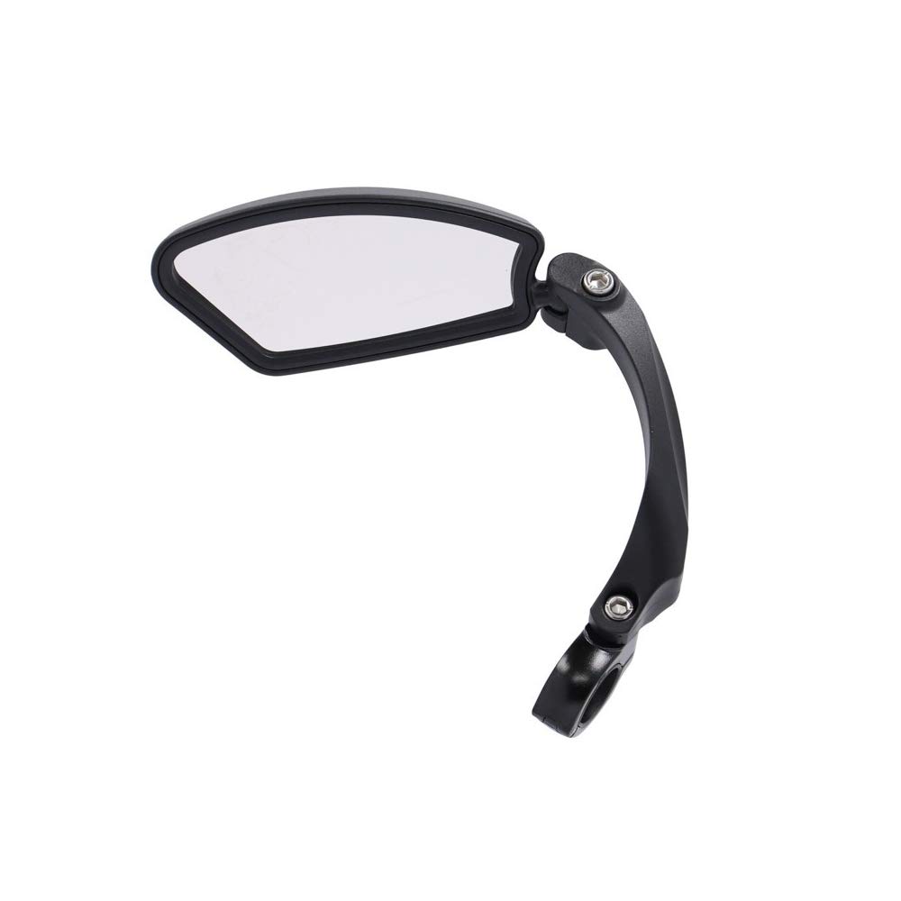 XLC Unisex - Adult MR-K10 Bicycle Mirror, Black, 21-26 mm