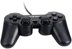CONTROLE PARA PC COM FIO USB PRETO – VINIK
