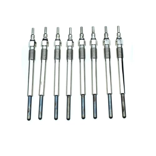 Bougie de préchauffage 80033190 Diesel compatible avec Powerstroke FE 1994-2003 (8 pièces)
