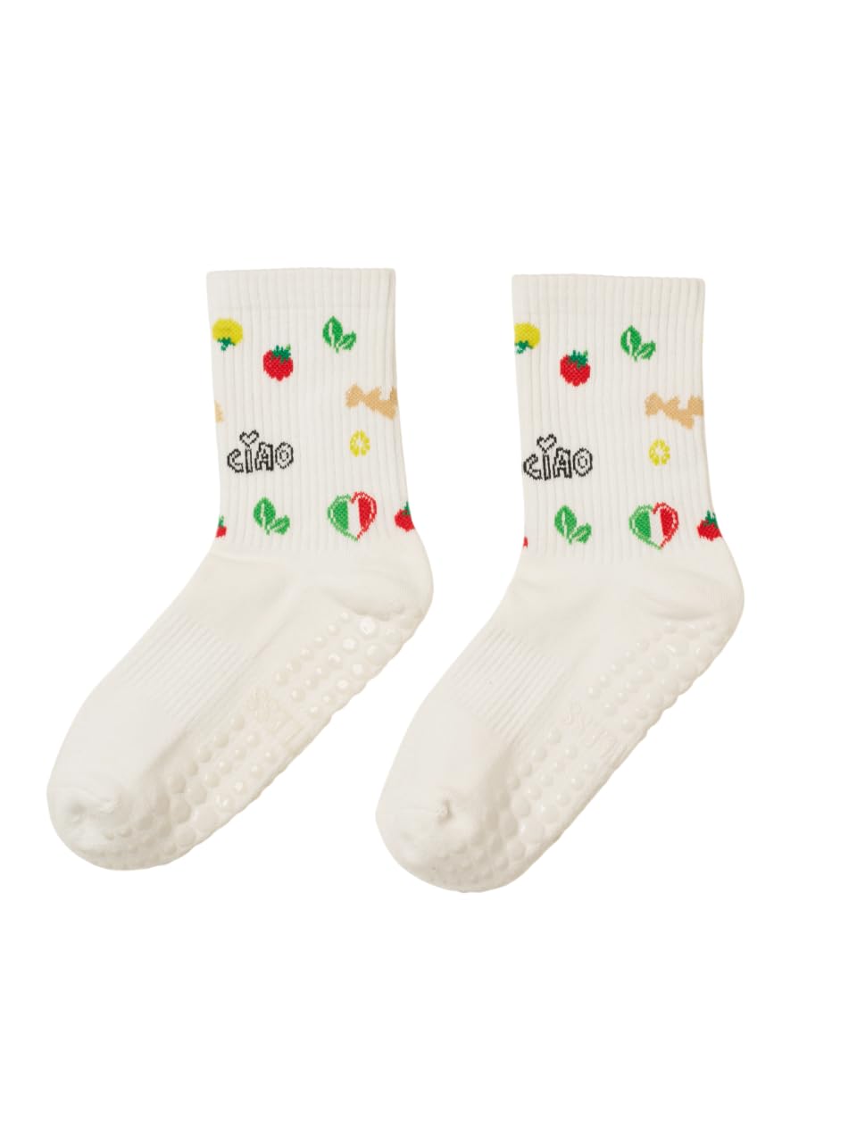Shapes Studio Pilates Grip Socks for Women, Non-Slip Reformer Pilates Socks, Cute Grippy Socks for Barre, Yoga &amp; Workout