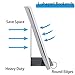 Jekkis 8pcs Bookends, Metal Bookends for Shelves, Heavy Duty Book Ends, Non-Skid Book Stopper for Library, Office, Home, School