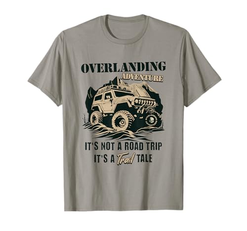Vintage Overlanding Truck Camping Off-Road Adventures T-Shirt
