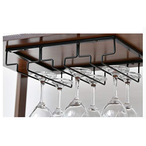 Soporte para botellas de vino de madera maciza miniatura 4
