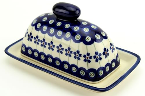 Polish Pottery Butter Dish 4