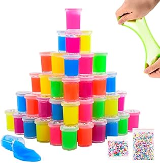 Slime Putty for Kids 54 Pack Slime Kit, Educational Fidget Toy, Party Favors, Great Gifts for Girls and Boys