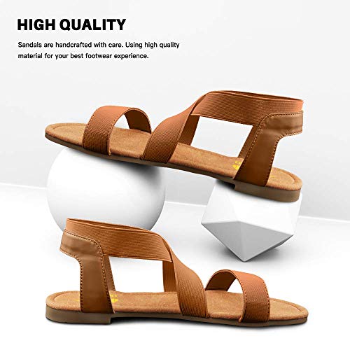 Image of DAYDAYGO Women's Elastic Flat Sandals