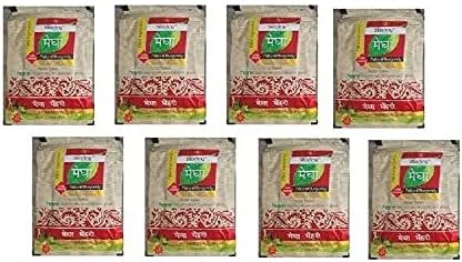 Sterling Megha Natural Burgundy Mehndi ( No Ammonia) 40G (Pack Of 8)