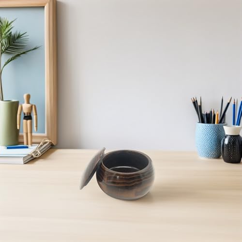 Cuenco para ajedrez Go de madera para decorar escritorios modernos 5