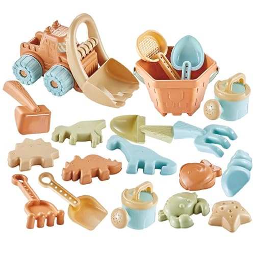 Jouets de plage enfants avec moule animal et seau de sable ergonomique
