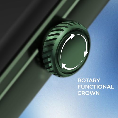 Image of beatXP Nexus 1.78 Super AMOLED Display Bluetooth Calling Smart Watch, Metal Body, Rotary Crown, 368 * 448px, 1000 Nits, 60Hz Refresh Rate, 100+ Sports Modes, 24 /7 Health Tracking, IP68 (Mint Green)