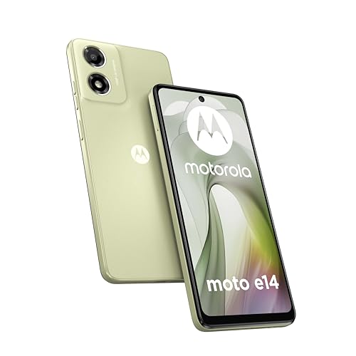 Smartphone Motorola E14 6,6 Double Nano SIM 64 Go Vert anis