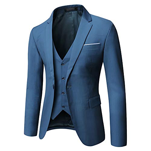 Suit One Button 3-Piece Blazer Dress 