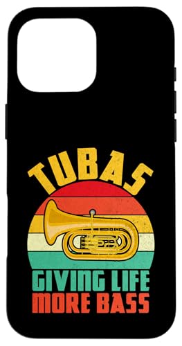 Tubas give Life more Bass Tuba �X�}�z�P�[�X iPhone 16 Pro Max �p