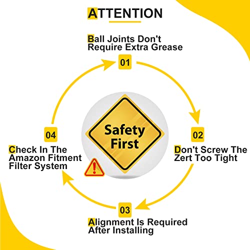 Amfull New Assembly 2-Pc Front Left Sway Bar End Link Front Right Sway Bar End Link Replacement For Acura Tsx For Honda For Accord For Honda For Accord Crosstour For Honda Crosstour #TOP5