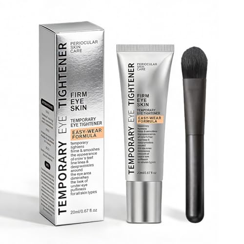 Studio Dermal Instant Eye Lifting Peptide Formula 2.0 with Brush Wrinkle-Reducing for Under Bags & Fine Lines Quick Face Firming Smoothing (1 PCS)