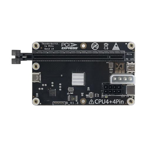 Image of External Graphics Card Dock- Thunderbolt 4 & 3, EGPU Dock, Intel JHL6340 Controller Chip
