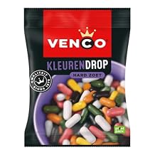 Venco Kleurendrop I Dutch Colored Licorice Hard Sweet I 285g 10.05 ounce