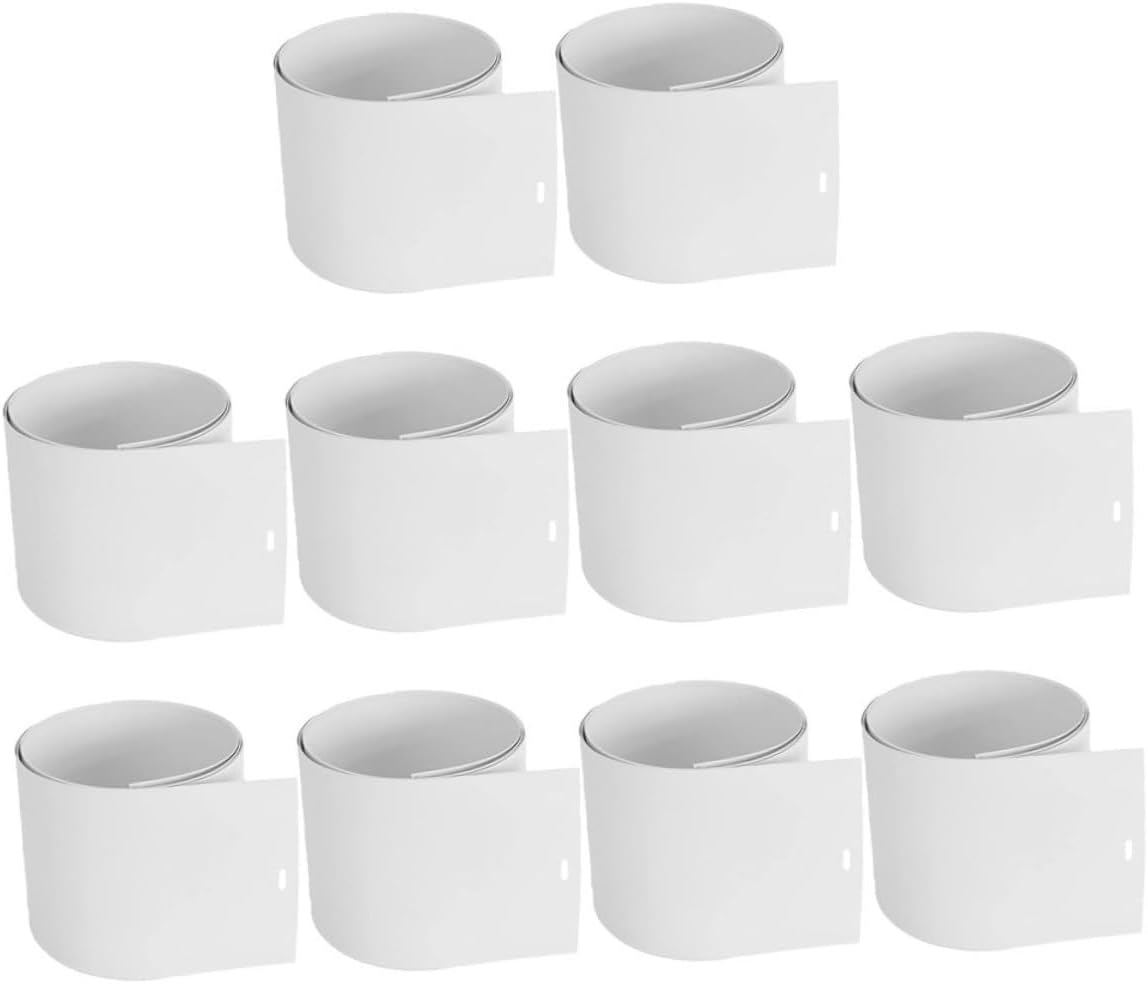 10pcs PVC Vertical Blind Replacement Slats for Windows Easy to Install Suitable for Sliding Doors Sturdy Window Blinds Parts