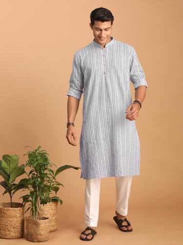 Image of Shvaas By Vastramay Men's Cotton Kurta