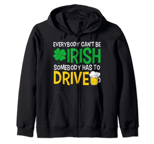 Funny St Patricks Day - Camisa de fiesta con texto en inglés "Beer Irish Daying " Sudadera con Capucha