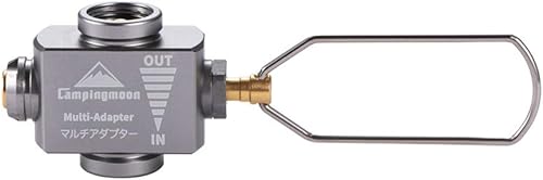 Miniatura 2 de Campingmoon Adaptador de repuesto para bote de gas, portátil, para exteriores, válvula de ventilación de bote de válvula Lindal para camping, Z15
