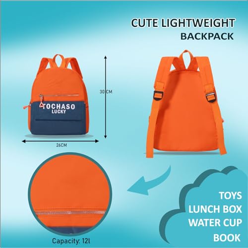Image of Tinytot 15 inch Cute Backpack for Kids Girls Boys Toddler Backpack Preschool Nursery Play School Travel Bag for 5 to 8 Year Child - Mini Size