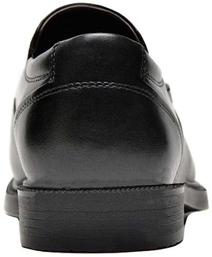 Justar Men's Genuine Leather Casual Dress Shoes Slip-On Business Loafers Formal Penny Loafers for Men Tuxedo Shoes4