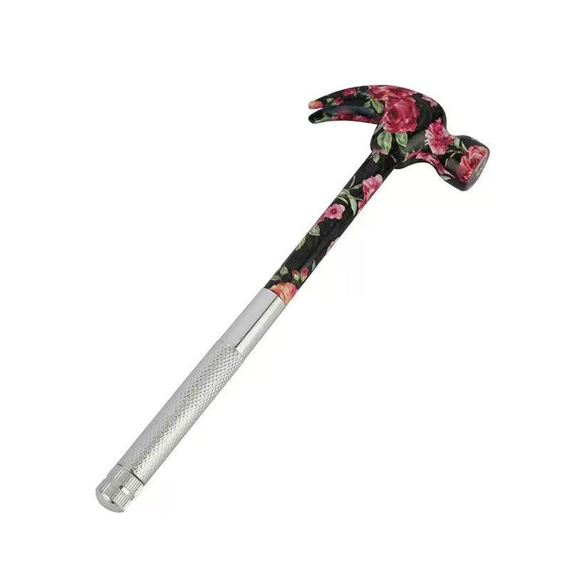Martillo de flores 6 en 1 y herramienta de destornillador, juego de herramientas todo en uno con destornillador, el mejor regalo para cumpleaños, San Valentín, Día de la Madre, Navidad, Acción de