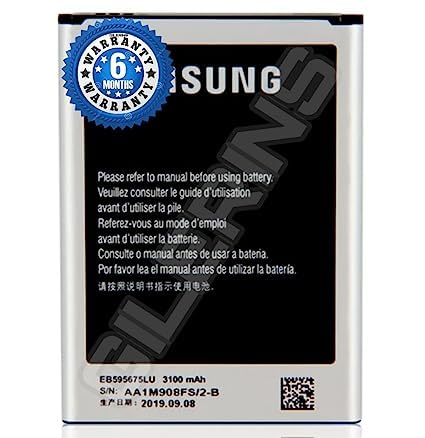 Image of Original EB595675LU Battery for Samsung Samasung Galaxy Note - 2 / N-7100 (3100 mAh)-3100mAh Battery with 6 Months warrenty****(A0264)