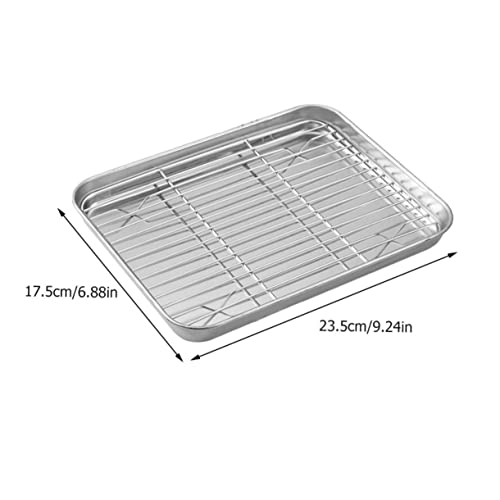 Plaques de Cuisson Acier Inoxydable VANZACK avec Support Durable