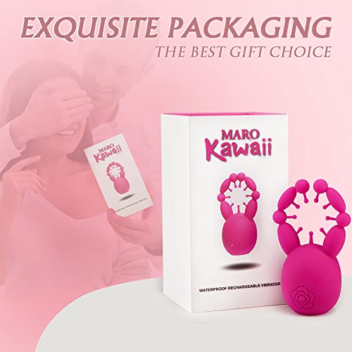 Clitoral Stimulating Vibrator Nipple Toy With 10 Modes, Mini Clit Vibrator Rose Toy For Women Foreplay Tease And Clitoris Orgasm, Adult Sex Toys Nipples Stimulator For Vagina Glans Sexual Pleasure #TOP3