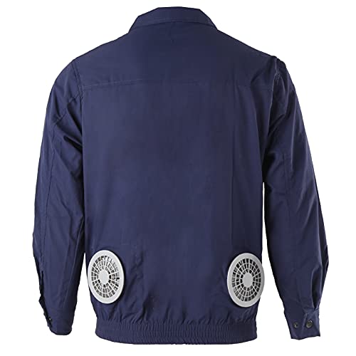 Chaqueta con ventilador de refrigeración USB para trabajo de verano