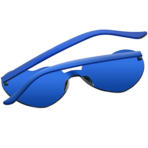 Image of 12 Pairs Heart Glasses Colorful Rimless Heart Shaped Sunglasses Love Glasses for Bachelorette Bride Party Favor