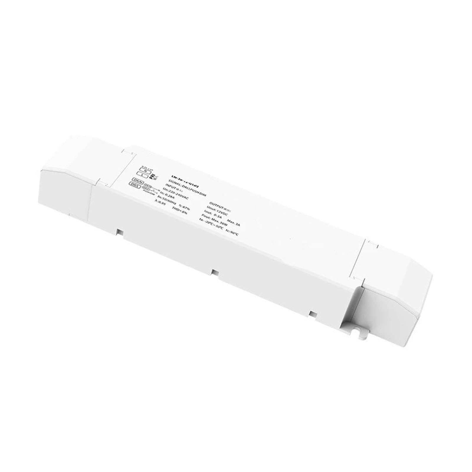 Driver dimmerabile; uscita DC 12V 24V 36W | Il driver di alimentazione Dim funziona con ingresso Dimmer AC 200 V-240 V(24V 36W)