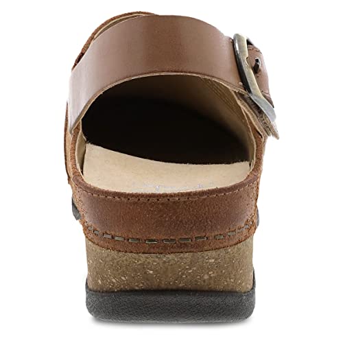 Image of Dansko Merrin Sling-Back Mule Clog for Women-Dual-Density Cork /EVA Midsole and Lightweight Rubber Outsole Provide Durable and Comfortable Ride