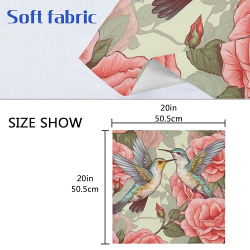 Servilletas de Tela Multicolor Poliéster Set x6 miniatura 6