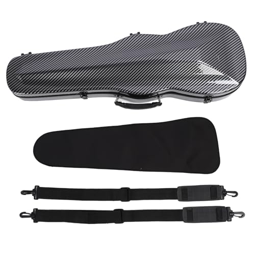 [Design classico] Questa custodia per violino in fibra di carbonio 4/4 è progettata a forma di violino classico, garantendo la sicurezza per il tuo strumento.