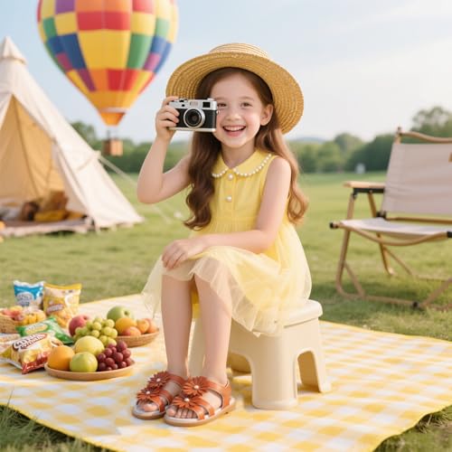Image of Kiderence Toddler Girls Sandals Little Girls Kids Shoes Girls Sandals Toddler