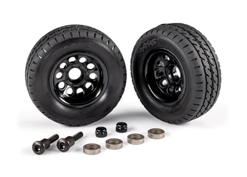 Traxxas roues de remorque TRX-4M par 2 pour améliorer le réalisme de votre scale RC