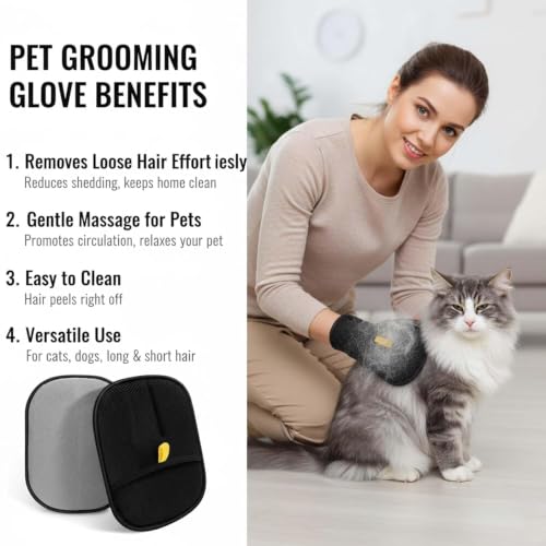 Image of Lint Rollers for Pet Hair, Sticky, Remover for Couch, Clothes Furniture and Carpet. Dog Hair Remover Cat Hair, Animal Fur, Fuzz. 5 Large Lint Rollers(300 Sheets) (LINT Glove)